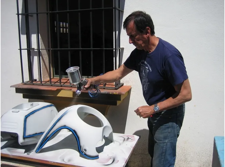 Verniciatura moto