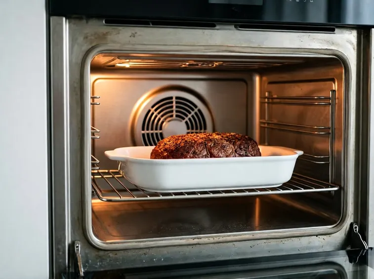 Interno di un forno elettrico ventilato