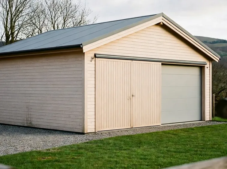 Garage legno