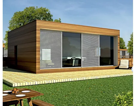 Casa prefabbricata moderna in legno di 79 mq