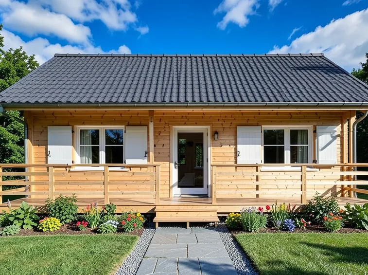 prefabbricato in legno abitabile