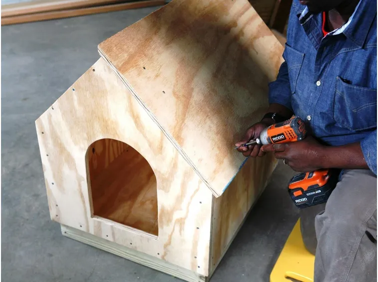 Costruzione casetta legno