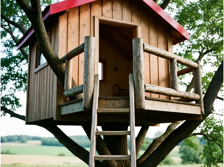 Casa sull'albero con terrazza