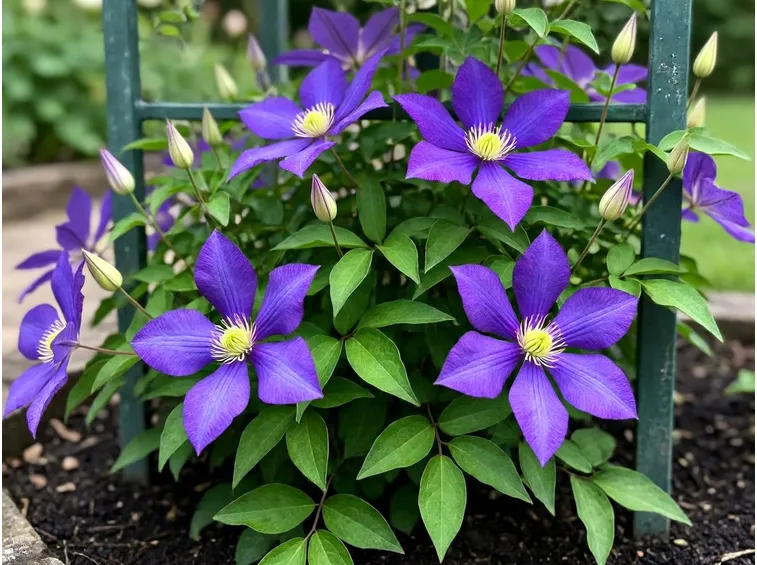 Clematis blu
