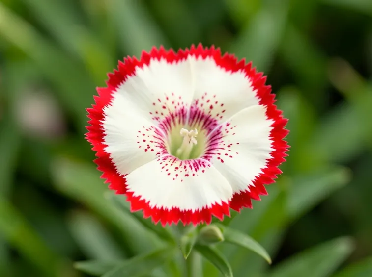 Fiore variegato di garofano