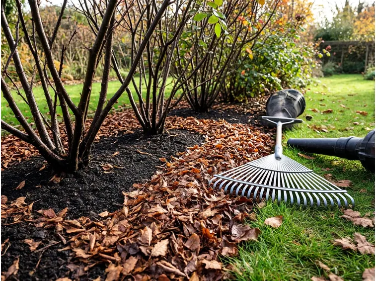 Dove e quanto stenderla: spessori, distanze dai fusti e zone del giardino