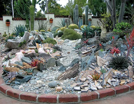 Esempio di giardino roccioso