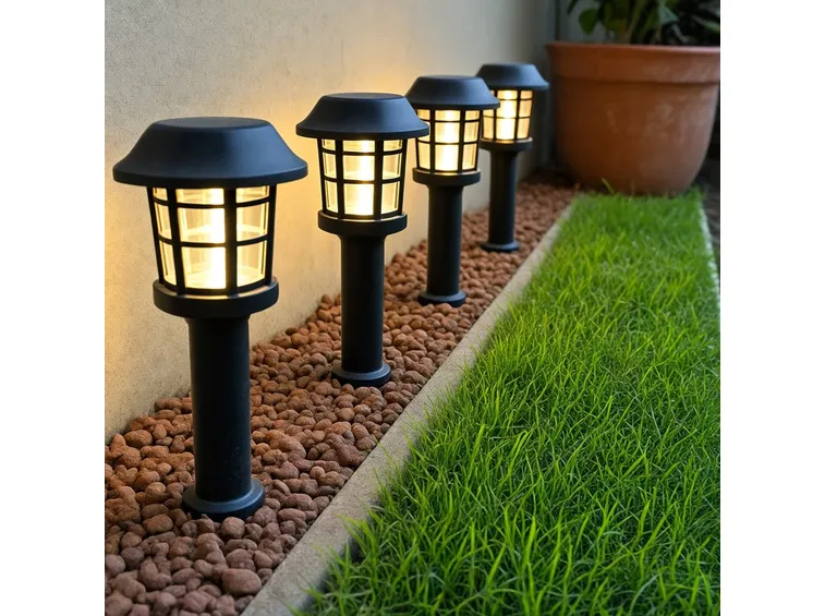 Lampade solari da giardino