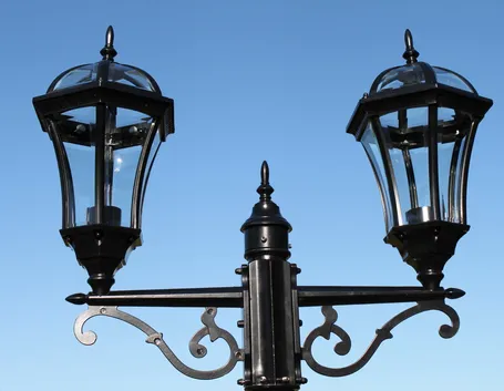 Lampioncini da giardino in classico stile vittoriano