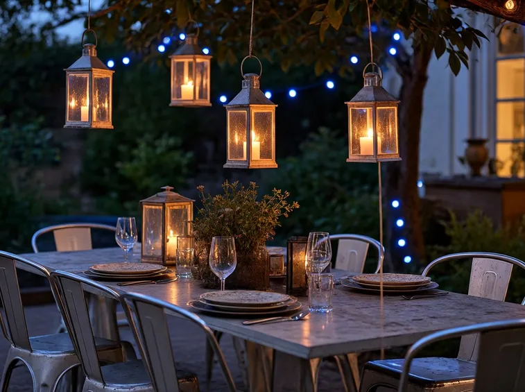 Illuminazione outdoor con lanterne da esterno
