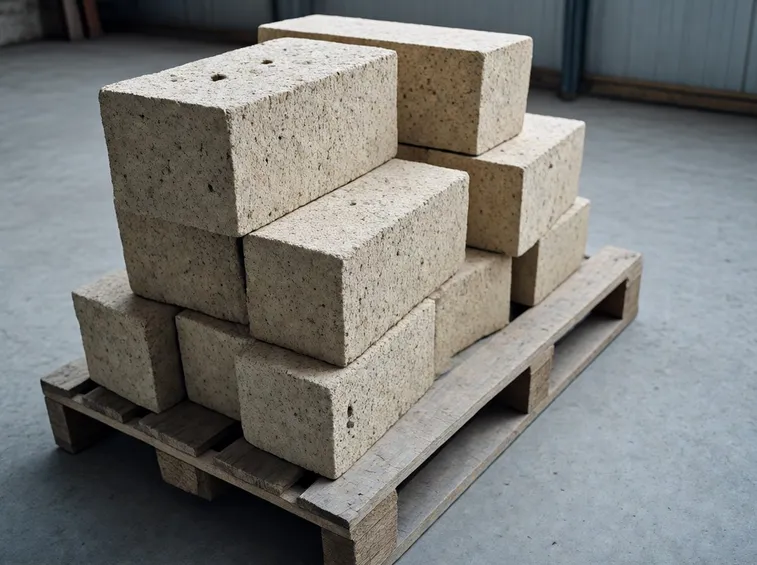 Blocchi di tufo