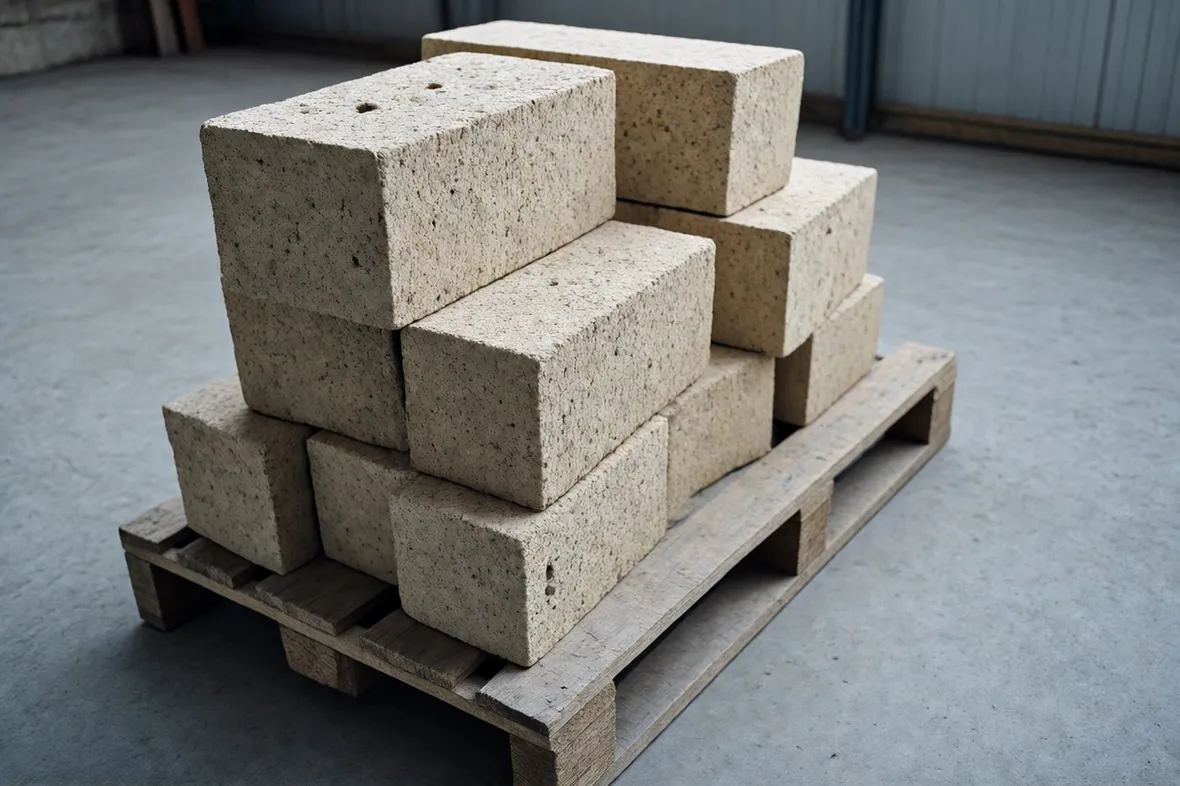 Blocchi di tufo