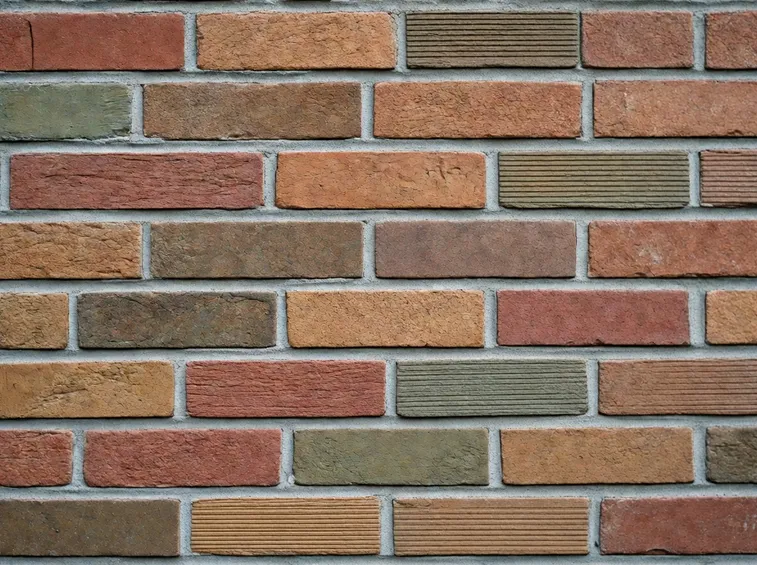 Mattoni di diverse colorazioni