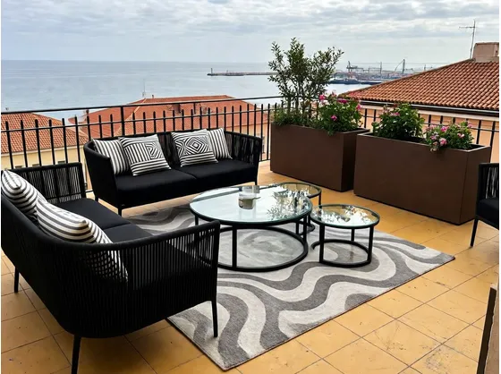 Terrazza arredata