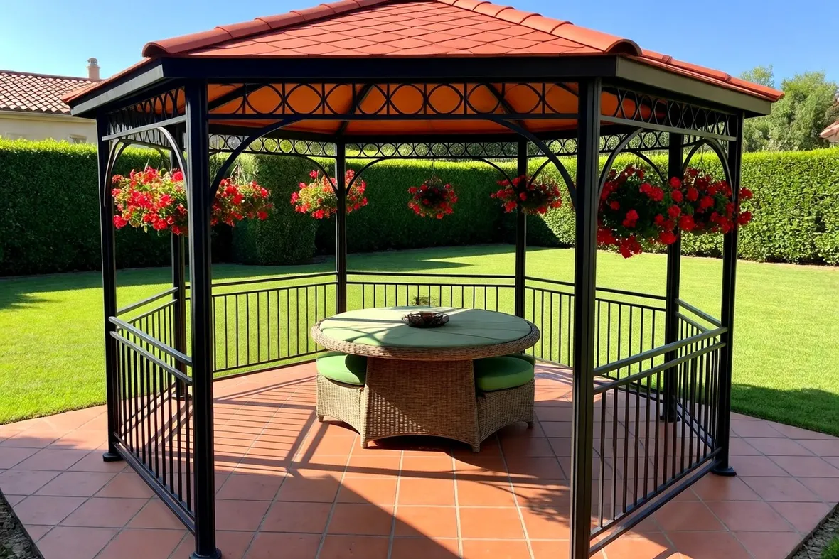 Esemplare di gazebo in legno