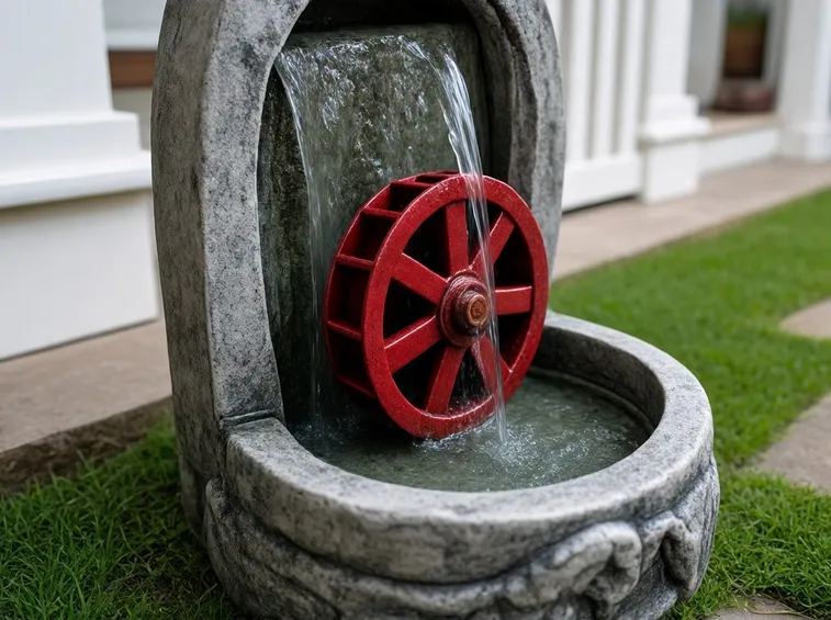 Fontana dipinta mano