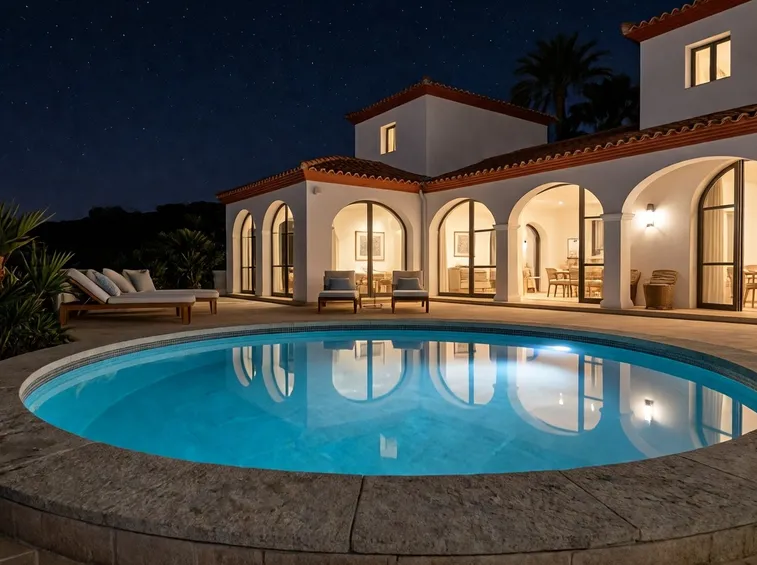 Villa con piccola piscina