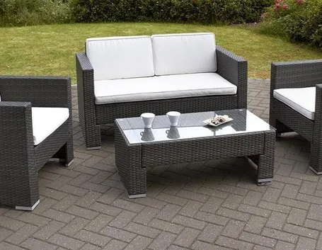 Mobili giardino rattan