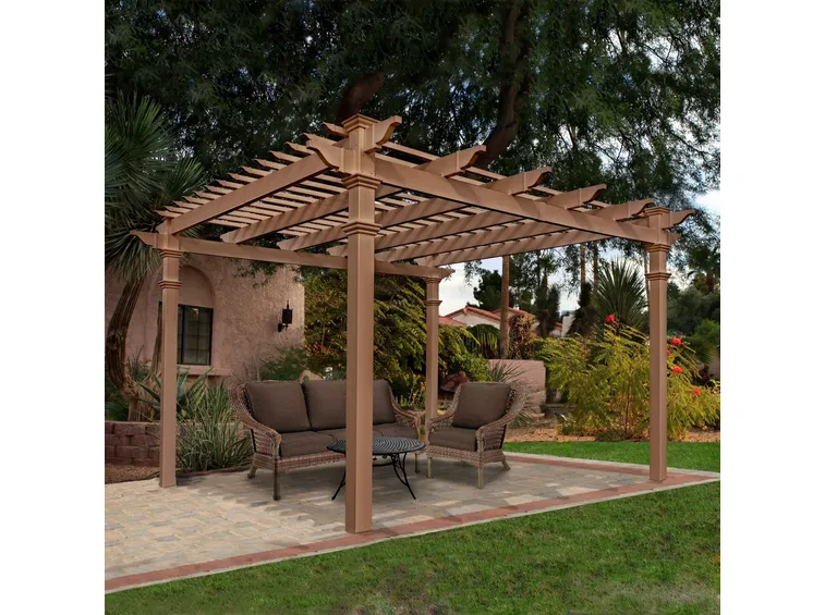 Pergola da giardino in legno