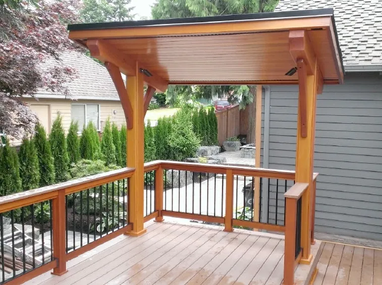 Pergola in legno