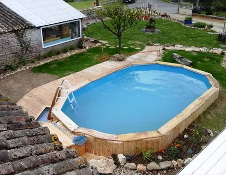 Piscina fai da te fuori terra
