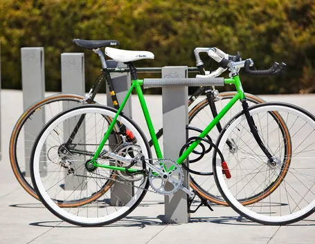 Esempio di rastrelliera per bici