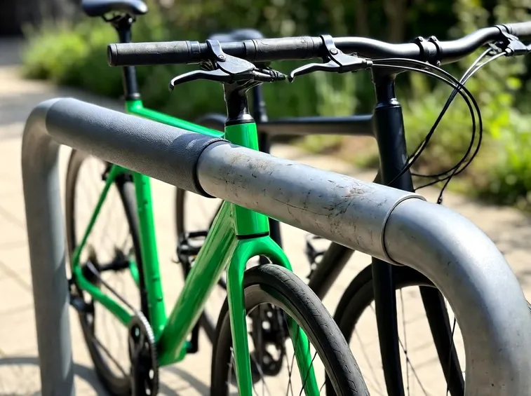 Esempio di rastrelliera per bici