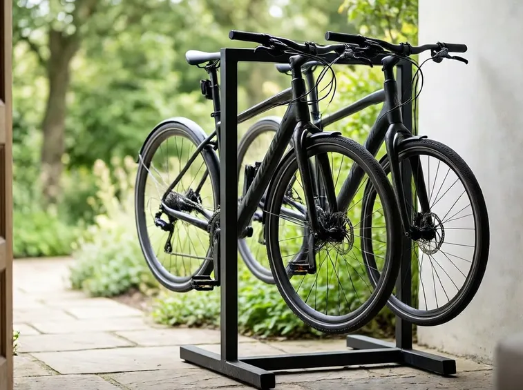 Esempio di rastrelliera per bici