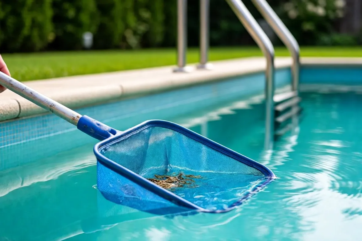 Retino per pulizia piscina