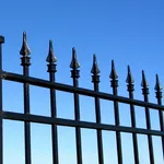 esempio di recinzione in ferro