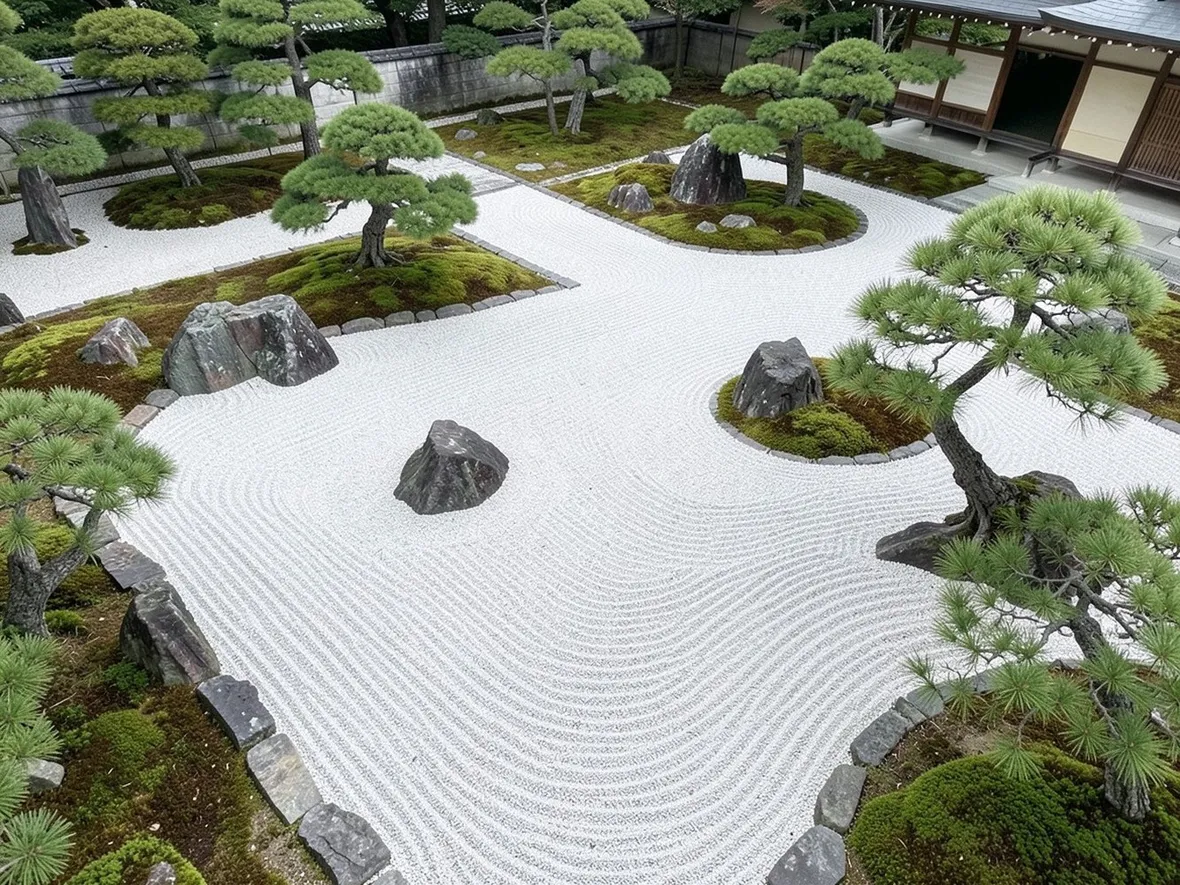 Giardino zen classico