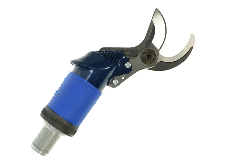 Forbice pneumatica con innesto a vite