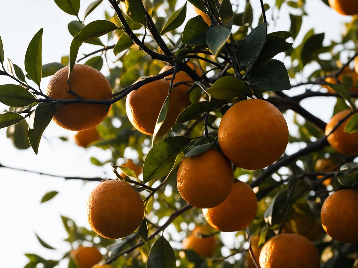 Pianta di arancio