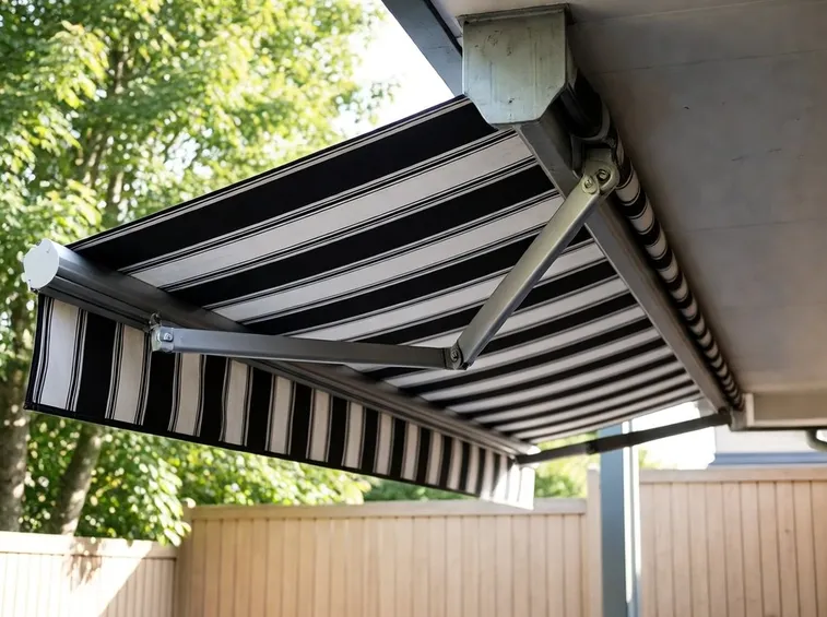 Tenda motorizzata con sensore