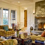 Caminetto di arredo in stile classico