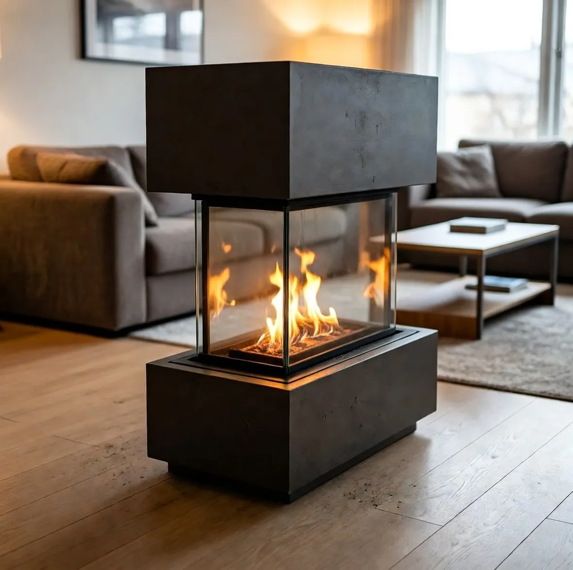 Lo stile e il design del caminetto prefabbricato