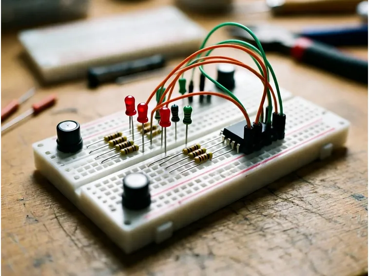 Circuito breadboard