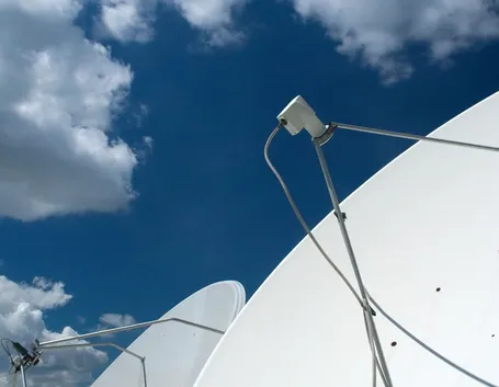 Antenna parabolica installata