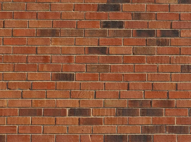Muro di mattoni di una casa