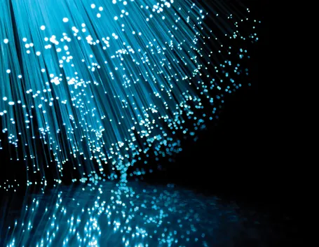 luce fibra ottica