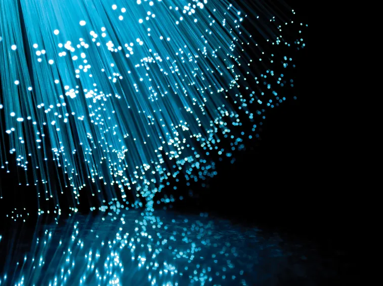 luce fibra ottica