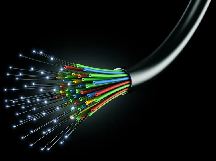 Cablaggio in fibra ottica