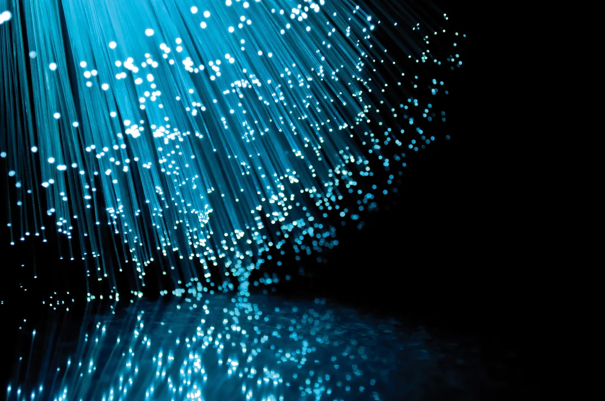 luce fibra ottica