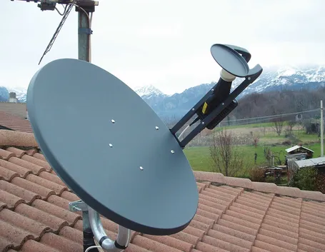 Parabola installata