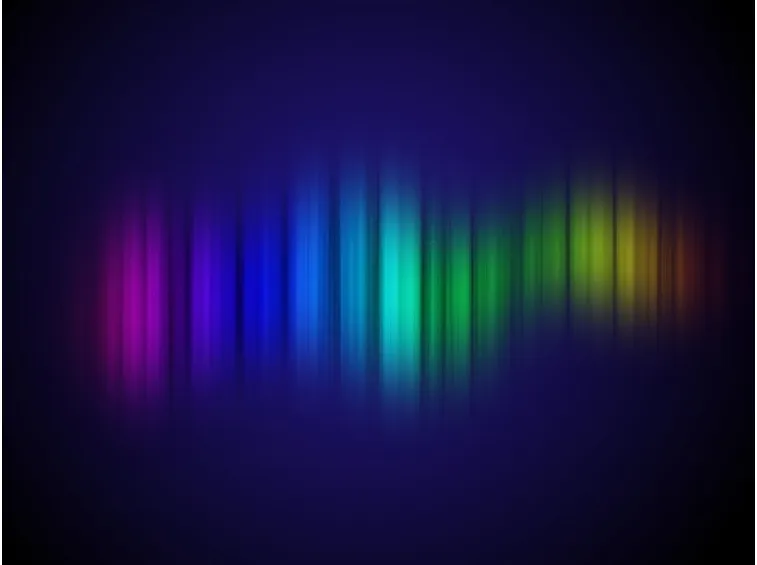 spettro della luce visibile