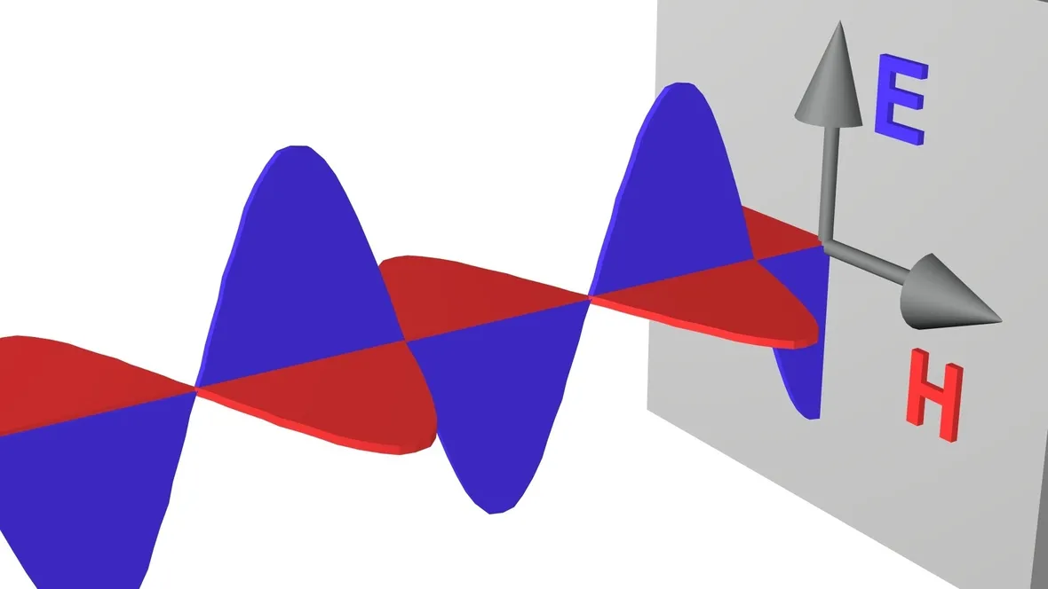 propagazione di un'onda elettromagnetica