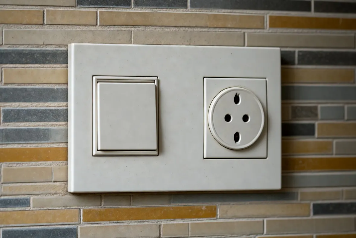 Presa elettrica con interruttore