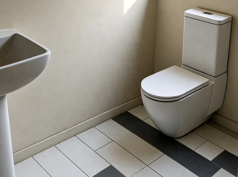 wc con cassetta di scarico incorporata