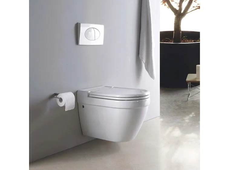 wc con cassetta dello scarico a incasso