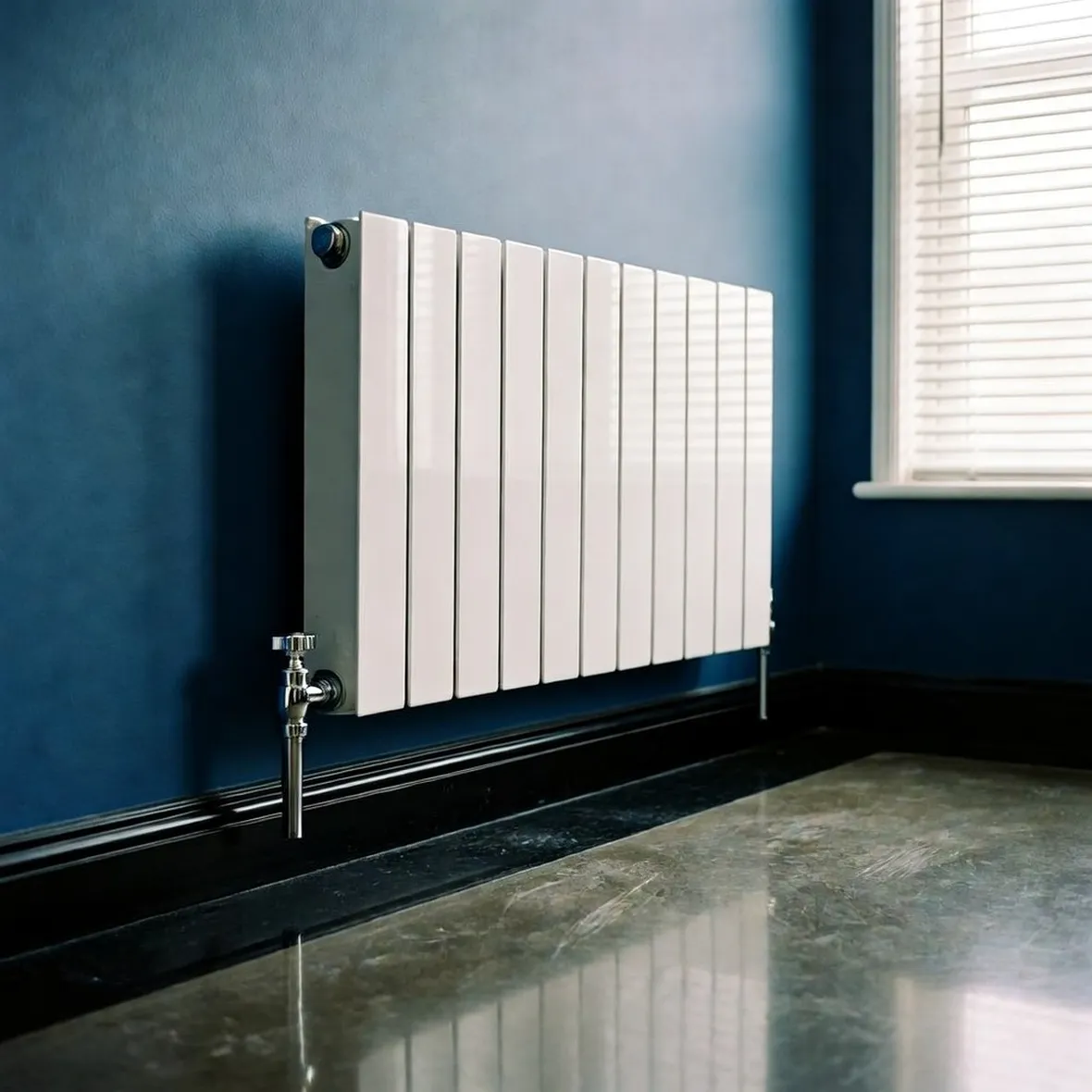 Radiatore di design in casa